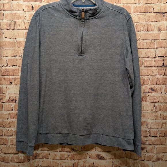 Fairlane Performance Pique 1/4 Zip Pull Over Size Med - Picture 2 of 12